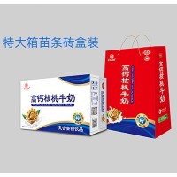 吉慶同福高鈣核桃牛奶特大箱苗條磚盒裝