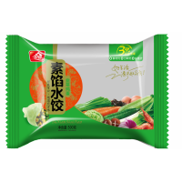 中雪500克素餡水餃
