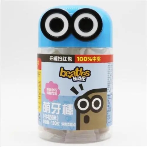 比逗仕萌牙棒牛奶味120g