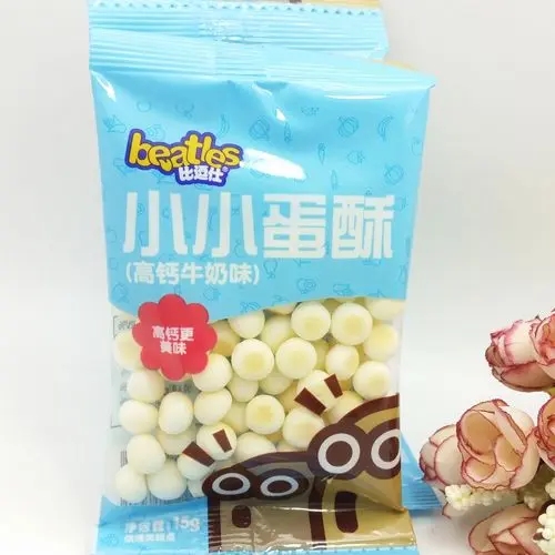 比逗仕小小蛋酥高鈣牛奶味