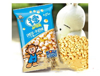 一起旺i寶特濃牛奶味小饅頭128g