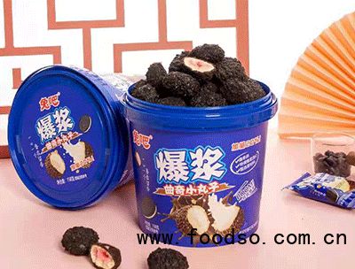 兔吧爆漿曲奇小丸子158g