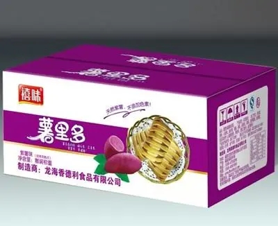 福建龍海薯里多紫薯面包紙