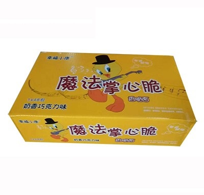 幸福小康魔法掌心脆奶香巧克力味1x48包