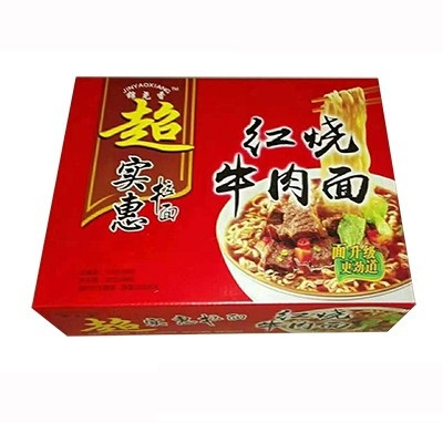 錦堯香紅燒牛肉面110克x24包