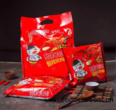 大頭娃酷辣火雞面（紅袋）