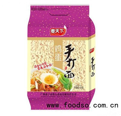 麥天下雞蛋手打面