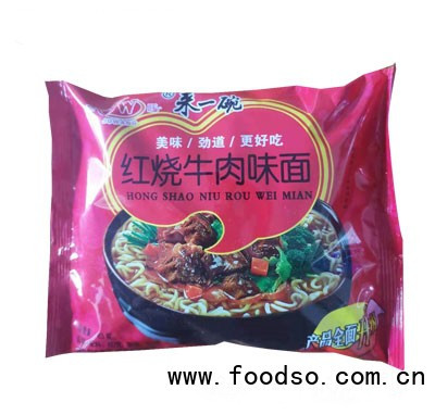 炬旺來一碗紅燒牛肉味面（袋）