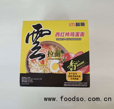 利脈云拉面西紅柿雞蛋面