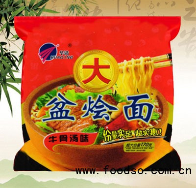 華清大盆燴面牛骨湯味