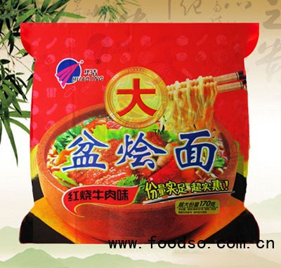 華清大盆燴面紅燒牛肉味