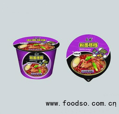 思圓資興粉面搭檔酸辣味桶裝方便面