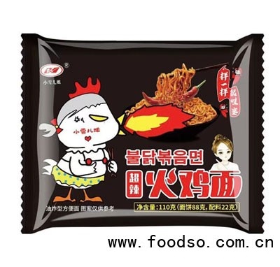 小雪兒姐超辣火雞面110g