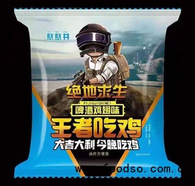 憨憨井啤酒雞翅味油炸方便面