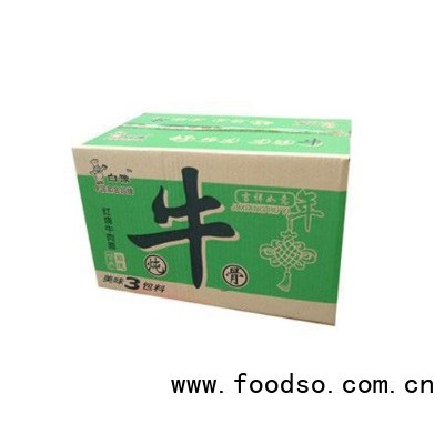 白豫燉牛骨紅燒牛肉面箱裝方便面