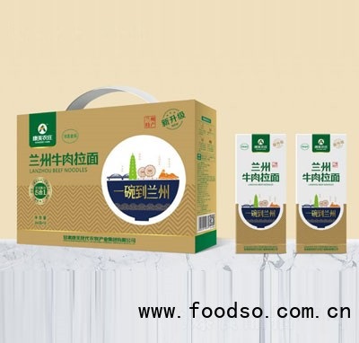 康美農(nóng)莊蘭州牛肉拉面266克x10盒