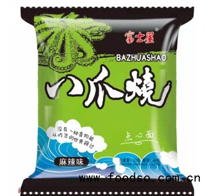 富士星八爪燒麻辣味點(diǎn)心面