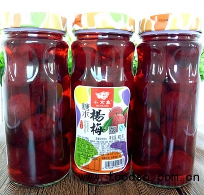 小京象楊梅罐頭400g