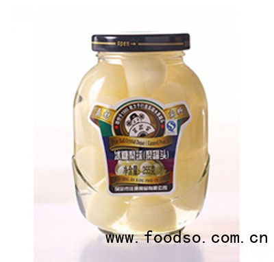 芝麻官冰糖梨罐頭255克