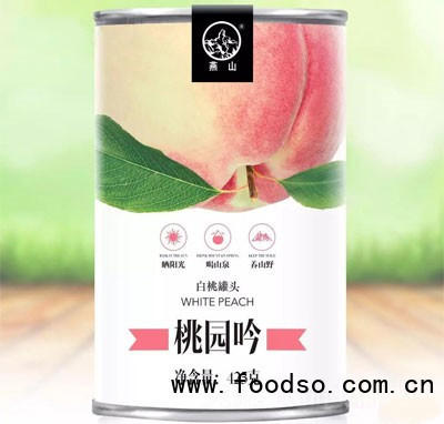 桃園吟白桃罐頭425g