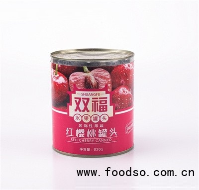 雙福水果罐頭烘焙紅櫻桃水