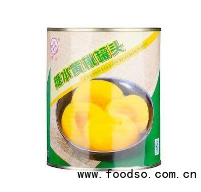 燕山糖水黃桃罐頭