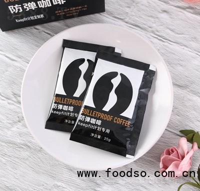 方蔻秋纖防彈咖啡代餐食品飽腹