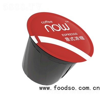 NOW意式濃縮咖啡紅色杯裝