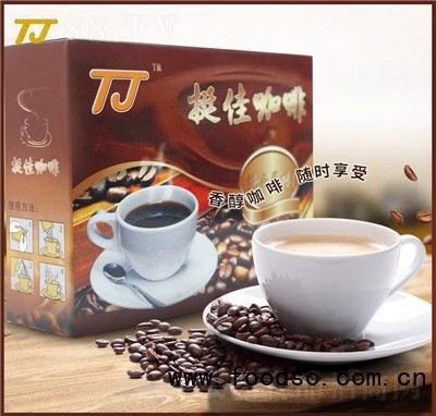 挺佳速溶固體飲料沖飲品早餐代餐家用商用貨源三合一咖啡粉盒裝