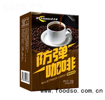 麥克森沖飲品固體飲料營養(yǎng)早餐招商抖音同款速溶防彈咖啡盒裝