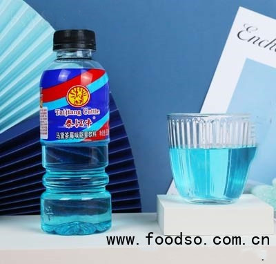 泰江牛馬黛茶莓味能量飲料功能飲品夏季冷飲批發(fā)代理520ml