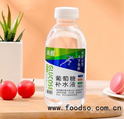 減醒青檸檬味葡萄糖補(bǔ)水液450ml飲料招商