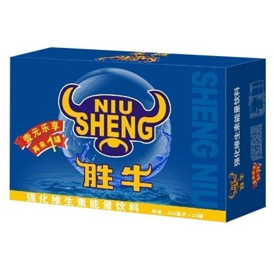 勝牛強(qiáng)化維生素能量飲料250mlX24