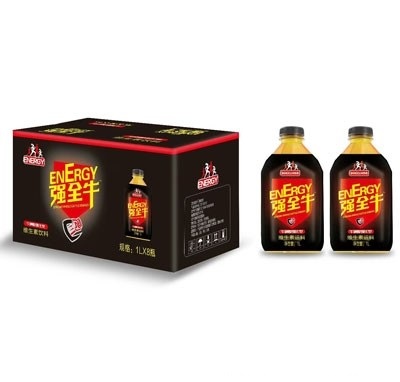強全牛維生素飲料1LX8