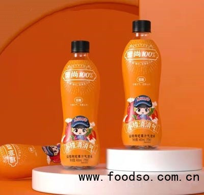 奧尚100%小楂消消氣山楂枸杞果汁氣泡水480ml