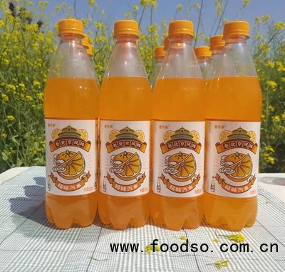 碧升泉老北京風(fēng)味桔味汽水碳酸飲料500ml飲品招商代理