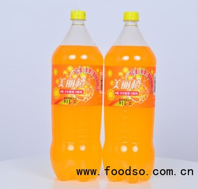 美粒橙汽水橙味碳酸飲料夏季飲料