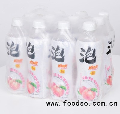蜜桃味氣泡水飲料碳酸飲料招商
