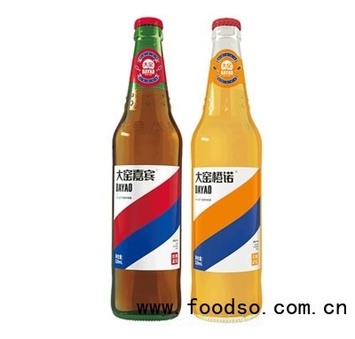 大窯嘉賓橙諾味碳酸飲料經(jīng)典懷舊汽水招商