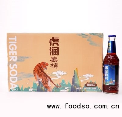 虎潤嘉檳原味汽水330mlX24