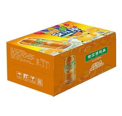 安江凌橙子味碳酸飲料