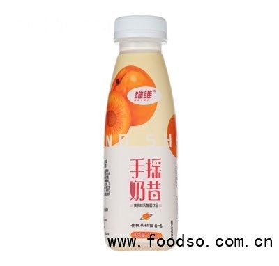 維維手搖奶昔黃桃味乳酸菌飲品310ml