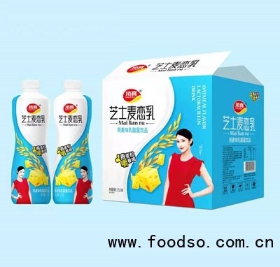 頂真1.25LX6瓶芝士果戀乳