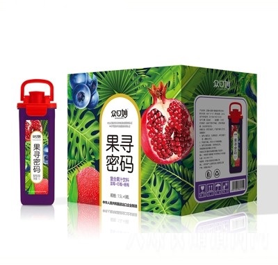 眾口妙復合果汁飲料藍莓+