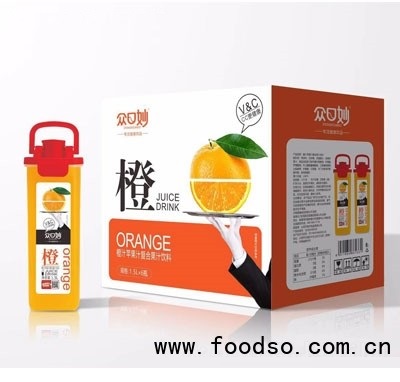眾口妙橙汁蘋果汁復(fù)合果汁