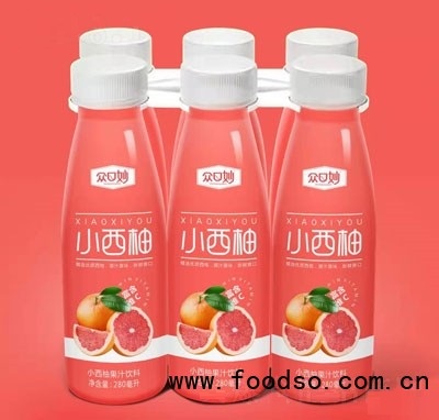 眾口妙小西柚果汁飲料網(wǎng)紅