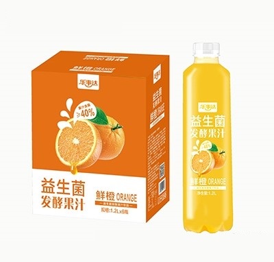 樂事達(dá)益生菌發(fā)酵鮮橙果汁