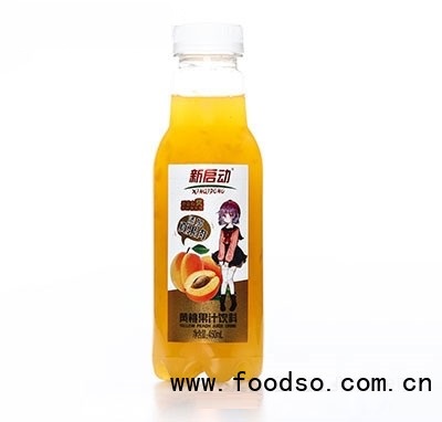 新啟動黃桃果汁飲料450ml