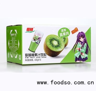 椰祥獼猴桃果汁飲料430gx15瓶