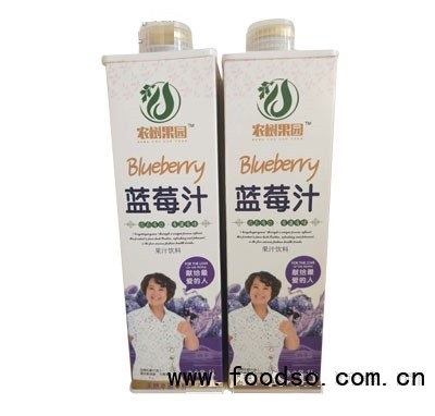 農(nóng)樹果園藍(lán)莓汁1L（瓶）